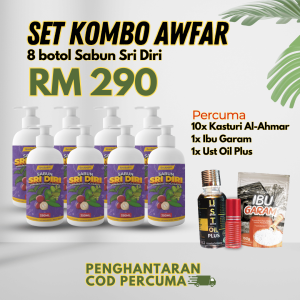 SET 8 botol